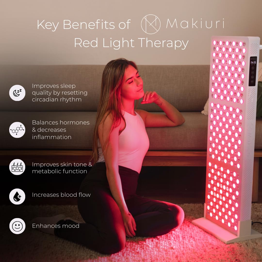 Makiuri Neptune 300 LED panel covering larger areas for body wellness