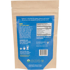 Malama Mushrooms Reishi powder spoon-dispense makes portioning easy for smoothies or tea.
