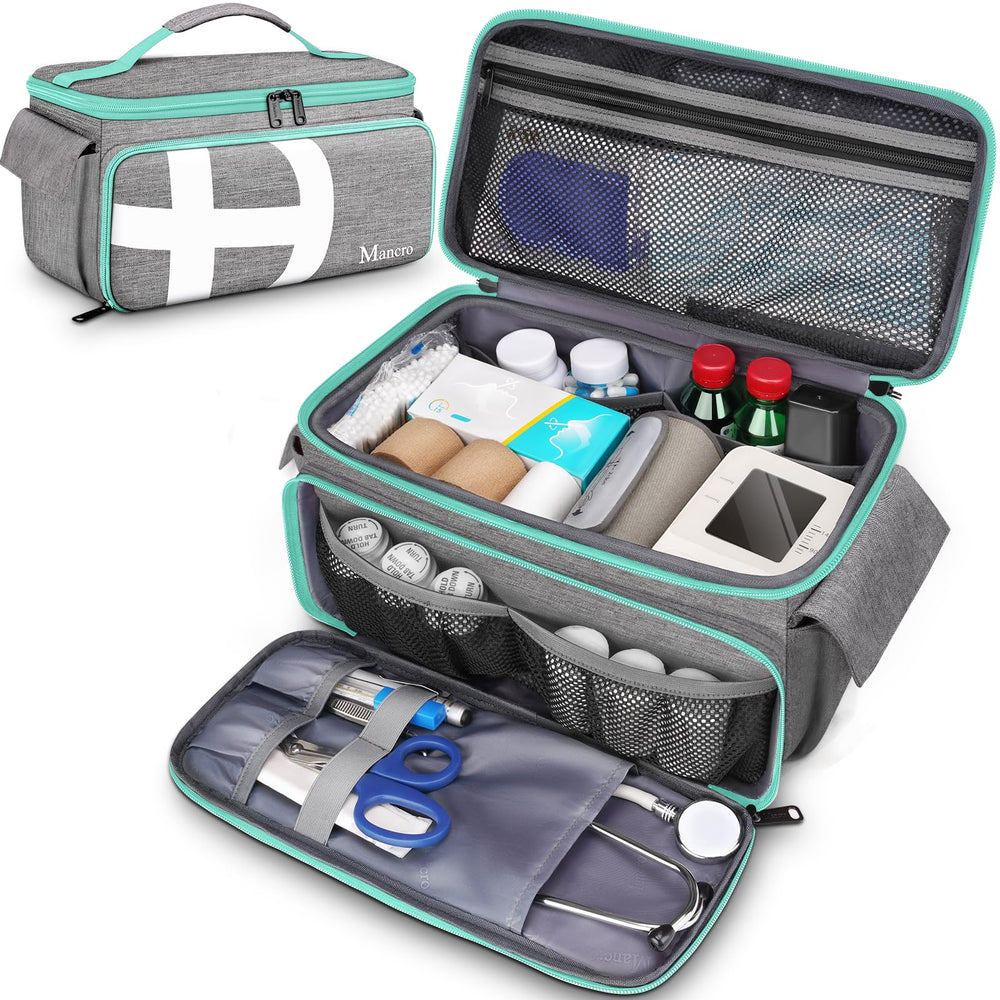 Sturdy top handles support comfortable carrying on the go.
