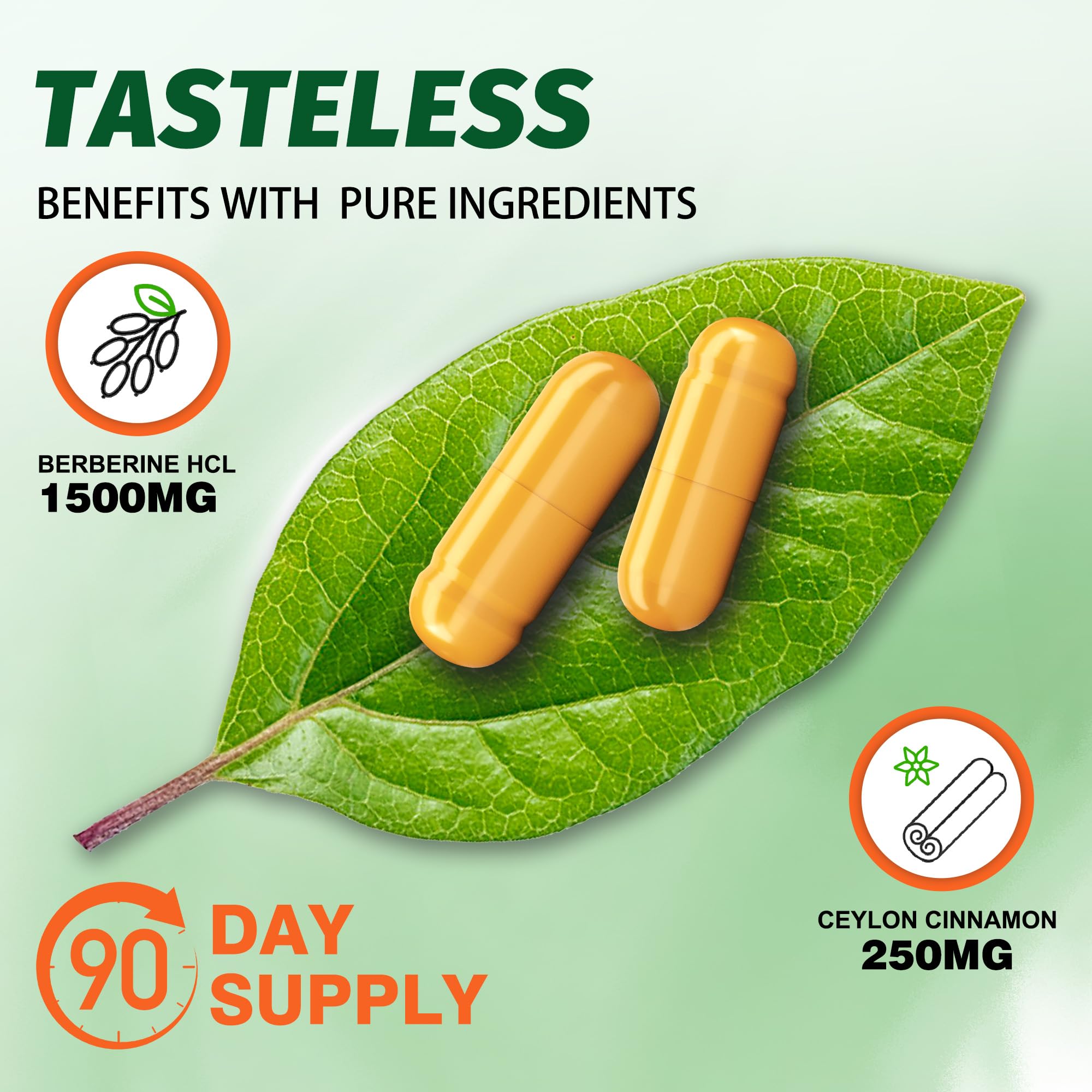 Manewu berberine capsules close-up showcasing clean vegan tablets for convenient daily use