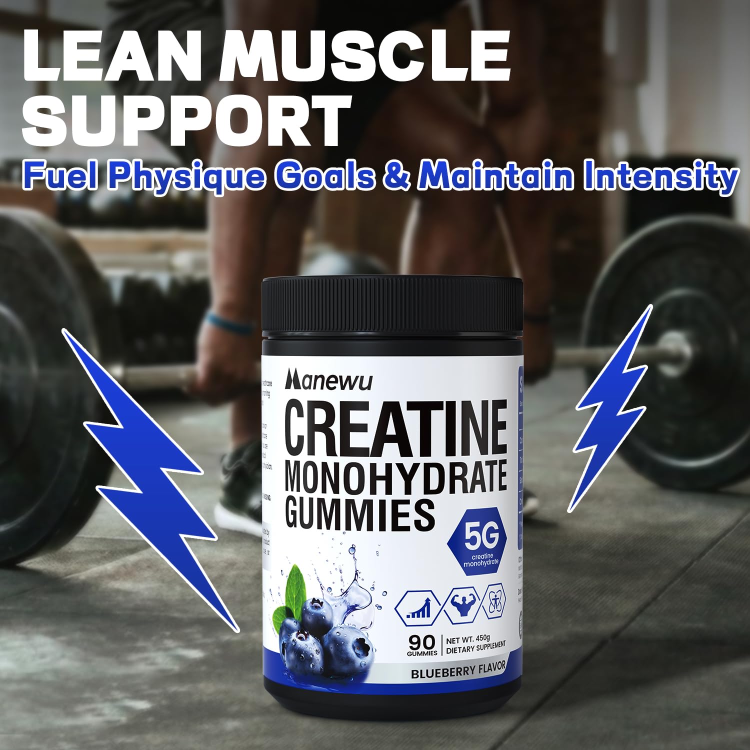 Post-workout recovery scenario with Manewu gummies