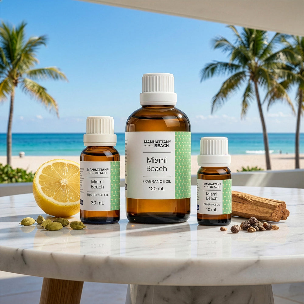 Manhattan Beach lemon-cardamom top-notes brighten any room.