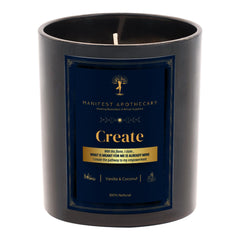Manifest Apothecary Create hand poured soy candle for mindful rituals