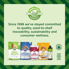 Manitoba Harvest Hemp+Matcha powder offers earthy flavor in bowls and shakes