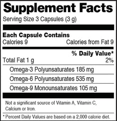 Manitoba Harvest hemp seed oil softgels close-up, plant-based oil alternative to fish oil.