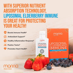 Manna Vitamins Evolved C, D, zinc blend supports antioxidant defense