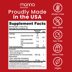 Manna Vitamins Evolved liquid dropper shows easy dispensing for daily use