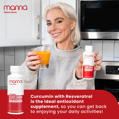 Manna Vitamins Evolved pouring shot emphasizes convenient liposomal formulation