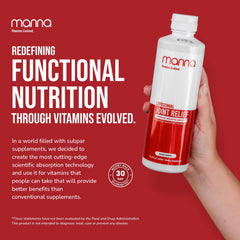 Manna Vitamins Evolved mobility-focused scene suggests more comfortable movement for an active lifestyle.