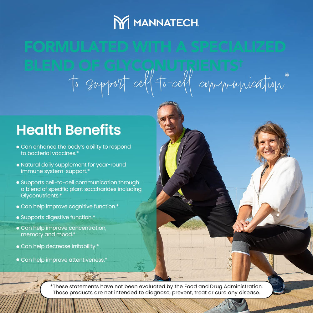 Mannatech Ambrotose Complex glass bottle on shelf for everyday wellness