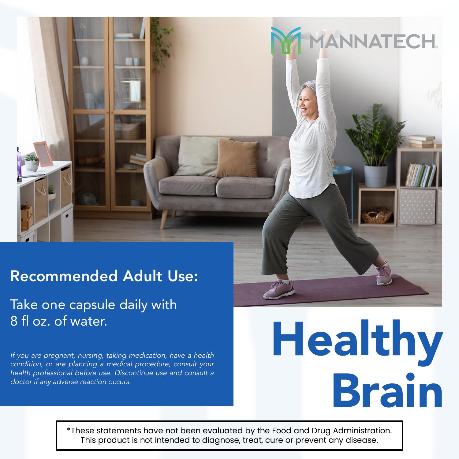 Mannatech Eye Care on a desk, ready to be part of a routine.