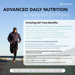 Mannatech herbal supplement capsules promoting overall wellness and targeted nutrient support.
