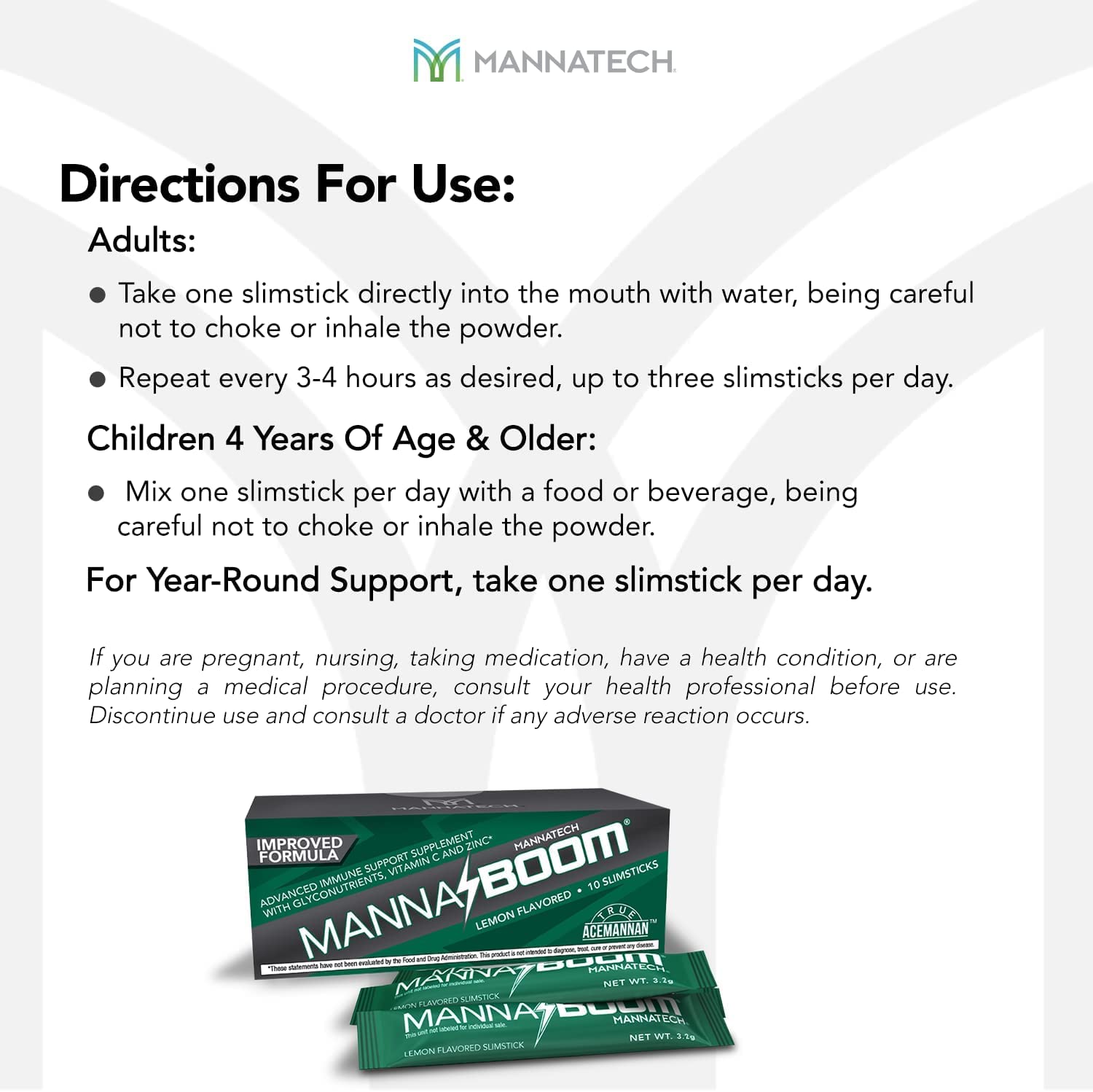 Mannatech MannaBOOM on-the-go usage image suggests easy daily immune support anywhere.