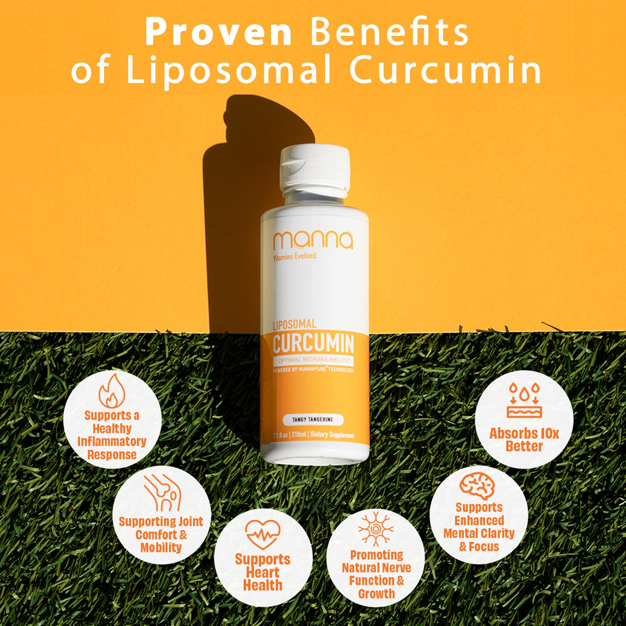 Manna Vitamins Evolved daily-use scene suggests a simple habit for wellness