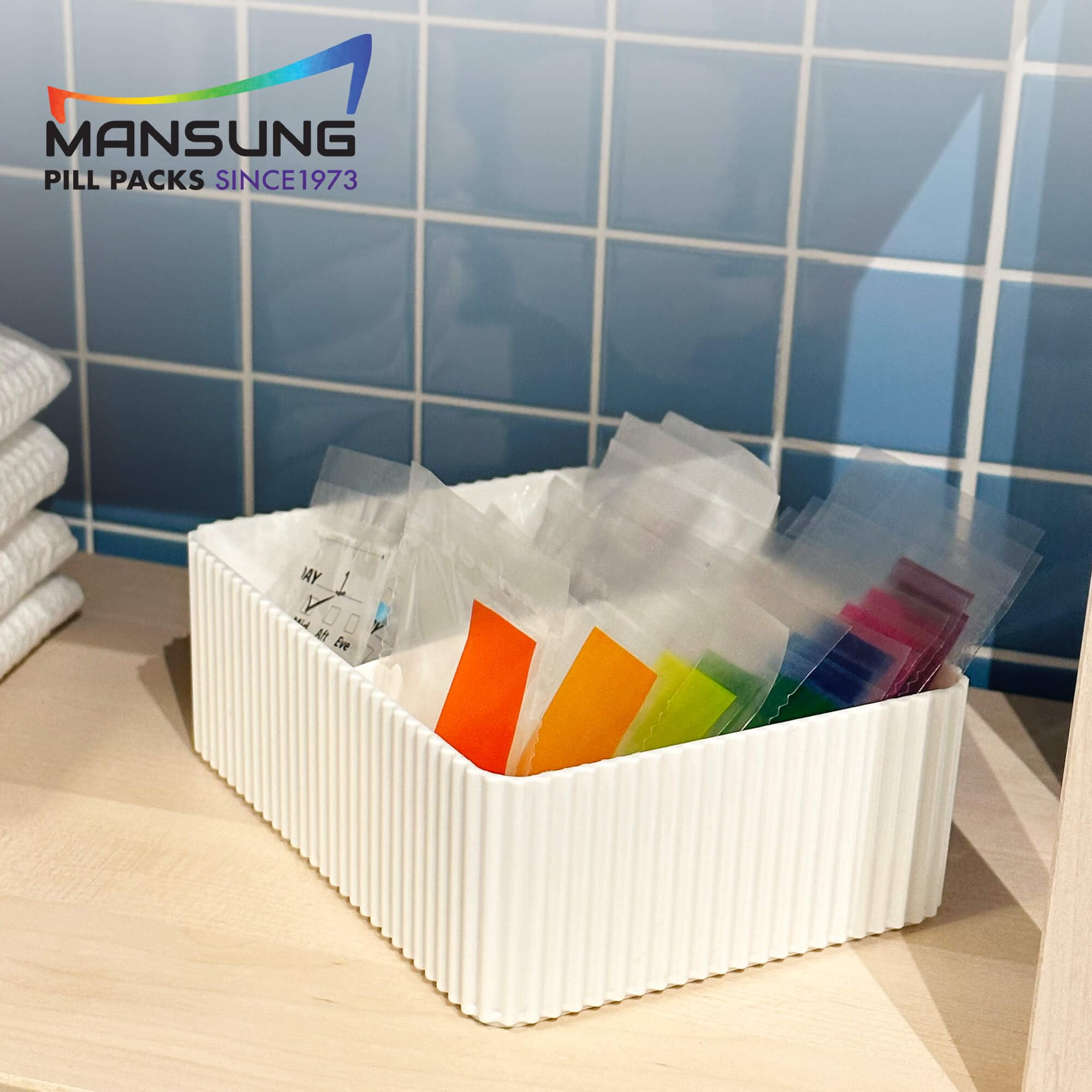 Mansung M600 BPA-free PET bags for safe, durable storage.