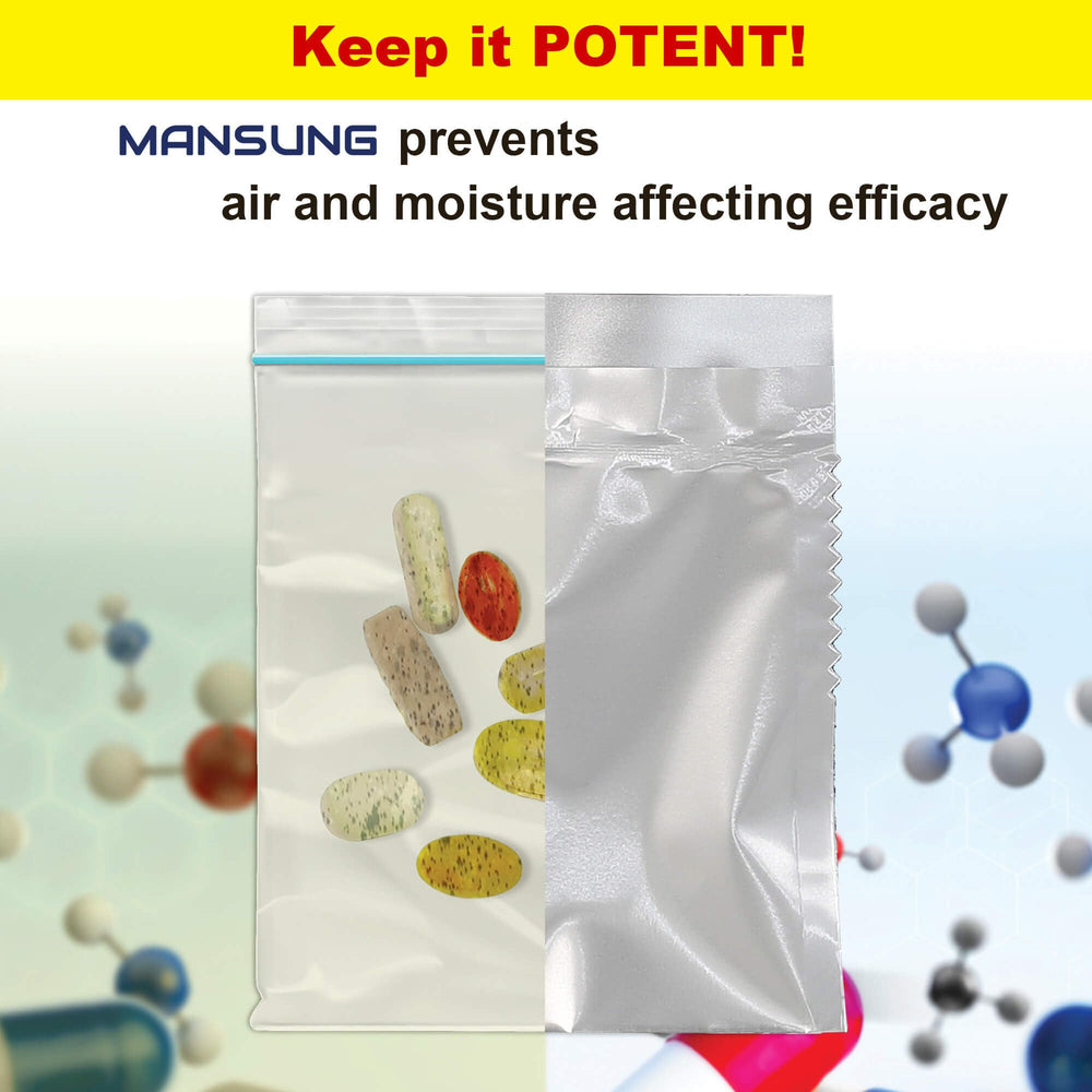 Mansung M600 pill pouch loading shows fast, mess-free filling