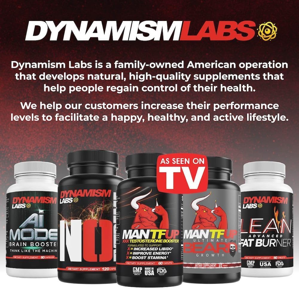 MANTFUP Vitality Enhancer Made in USA sticker visible on packaging.