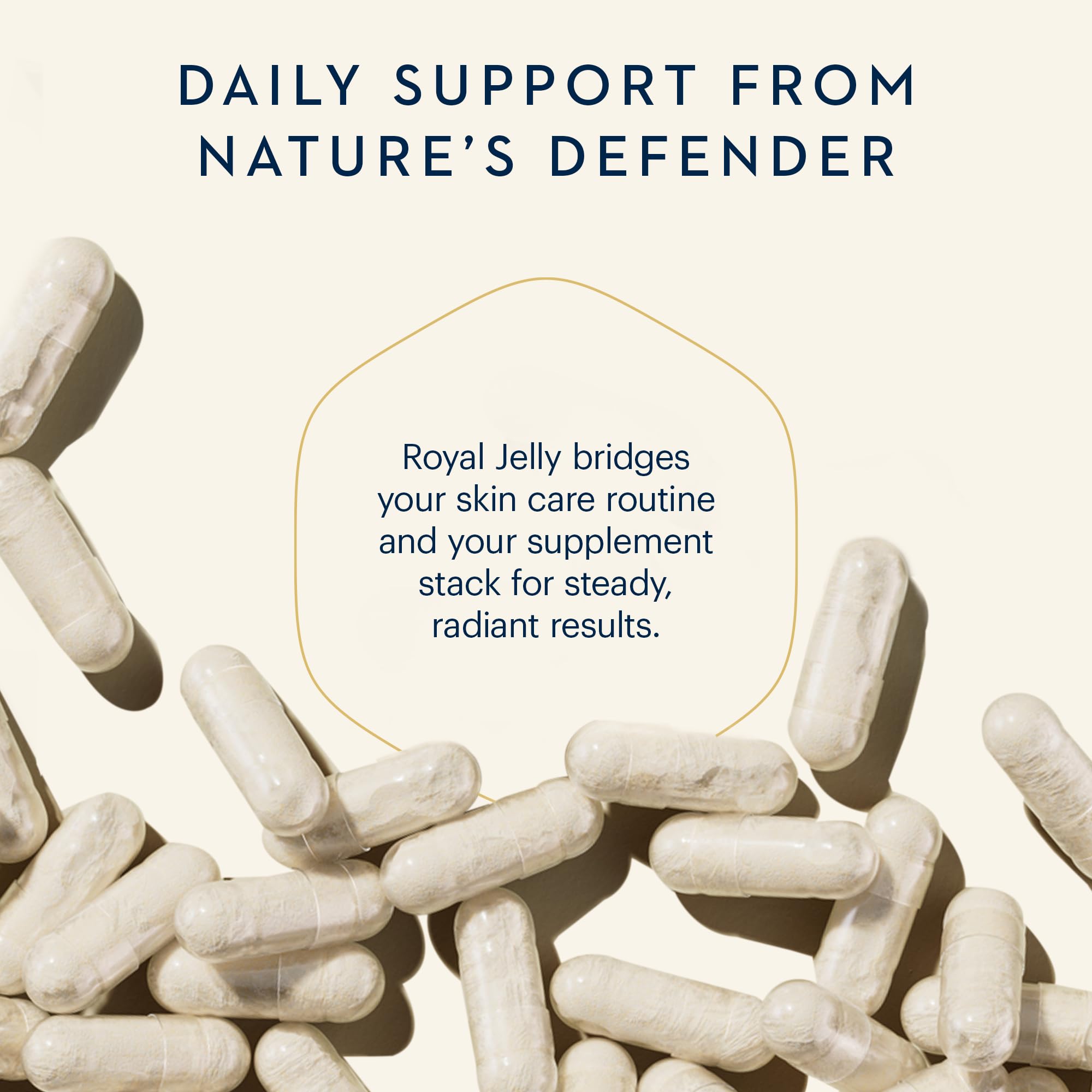 Manuka Health bottle in morning routine—simple daily beauty habit.