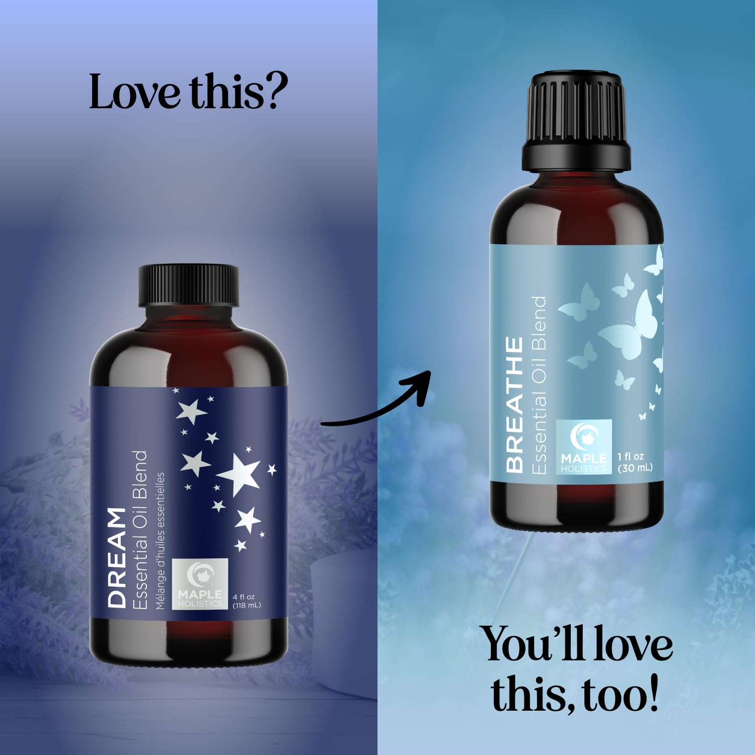 Maple Holistics aromatherapy mist diffuser capturing lavender-chamomile notes for unwinding