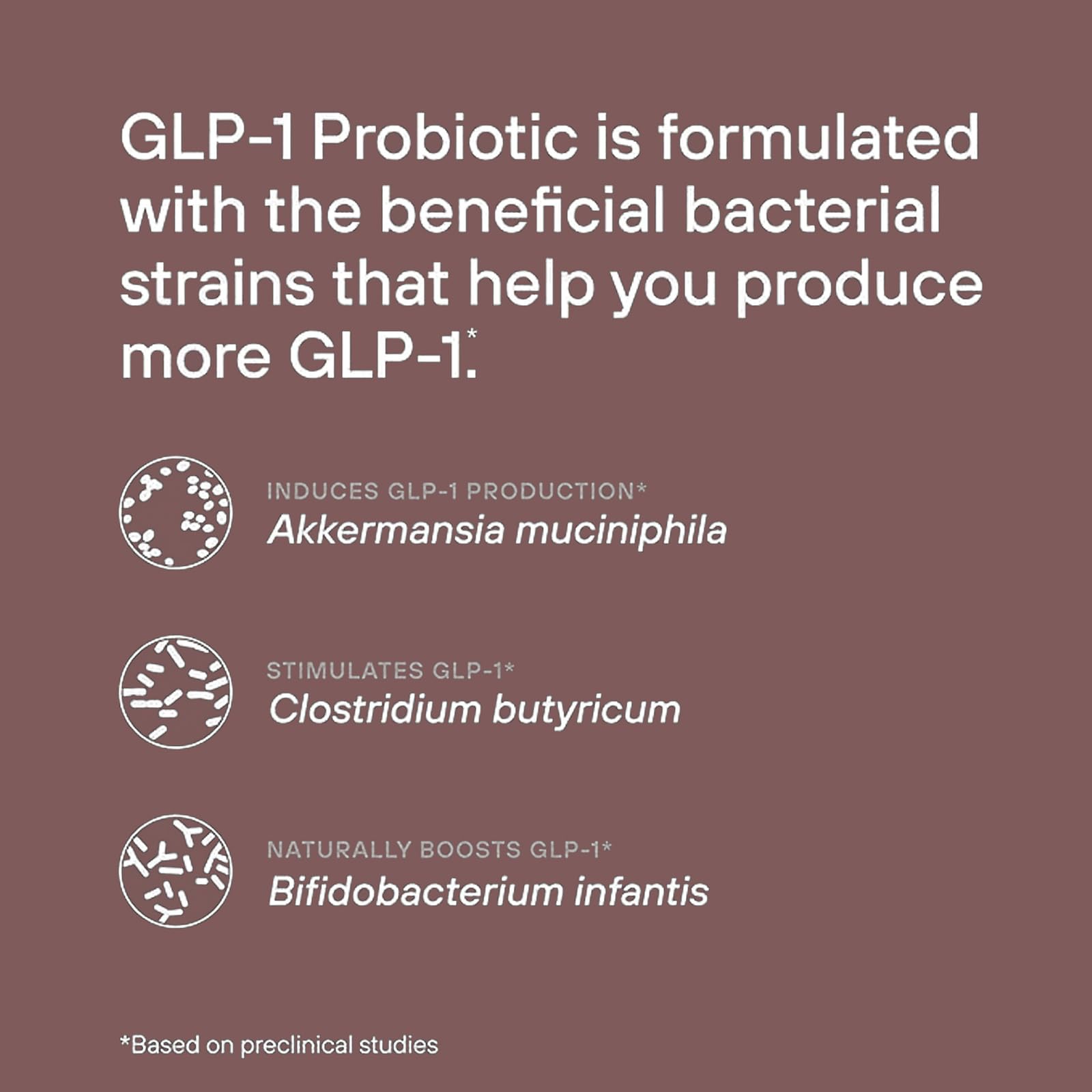 MAPUG GLP-1 Probiotic third-party test seal signaling quality.