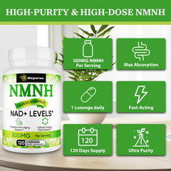 Mapurwn NMNH bottle-back-label reveals dosage and usage details