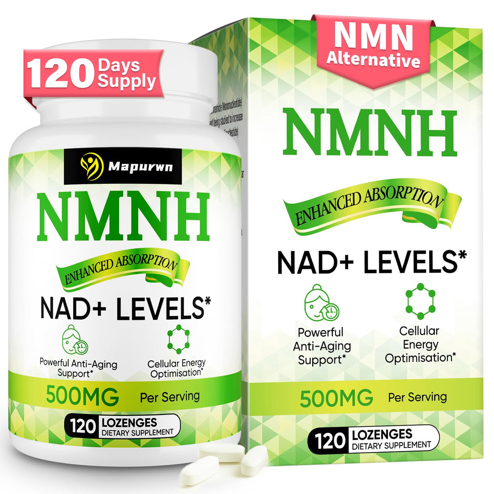 Mapurwn NMNH bottle-front showing premium NAD+ support packaging