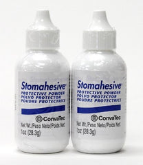 Marble Medical Stomahesive Protective Powder 2-pack packaging for moisture control near the skin