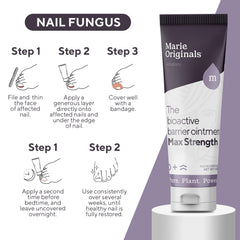 Marie Originals Bioactive Barrier Ointment travel-friendly packaging enables convenient care anywhere.