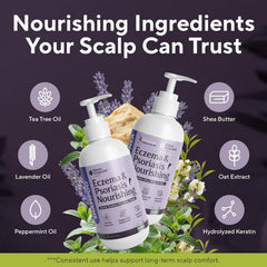 Conditioner close-up highlighting lightweight hydration for hair with Marie Originals.