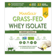 MariGold cold-processed micro-filtered whey preserves undenatured quality.