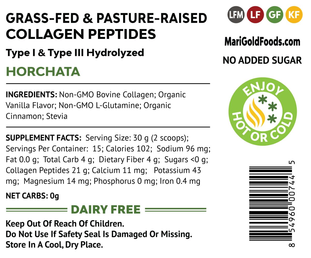 MariGold label highlights hydrolyzed non-GMO ingredients