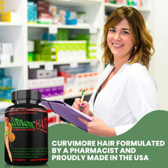 Pill snap image showing compact supplement format for hair health