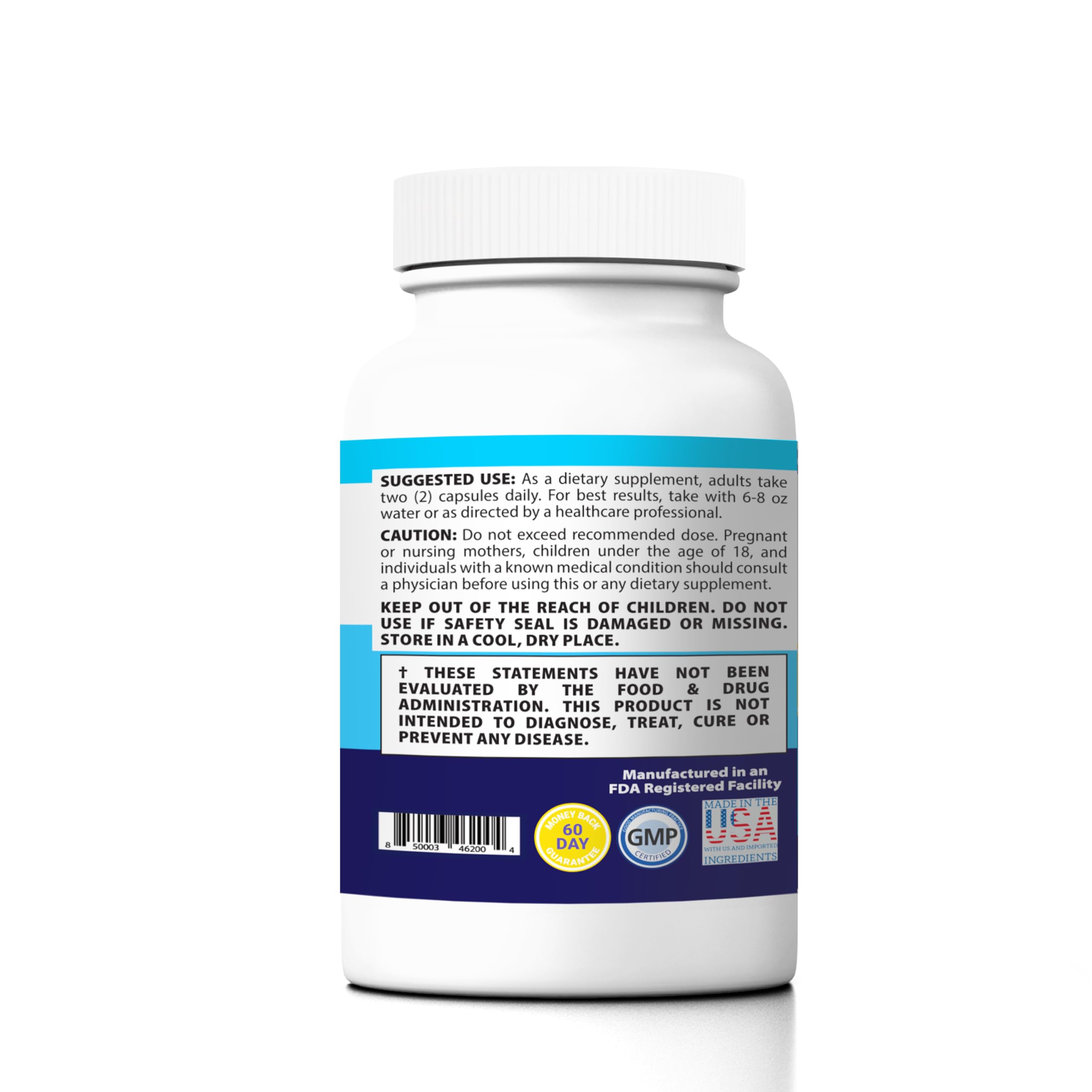 Marine Essentials bottle open with capsules for an active lifestyle