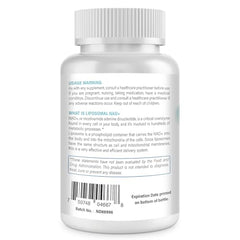 Maripolio NAD+ bottle label shows purity and ingredients