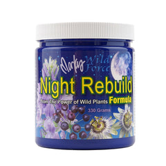 Markus Night Rebuild powder bottle ready for nightly recovery support.