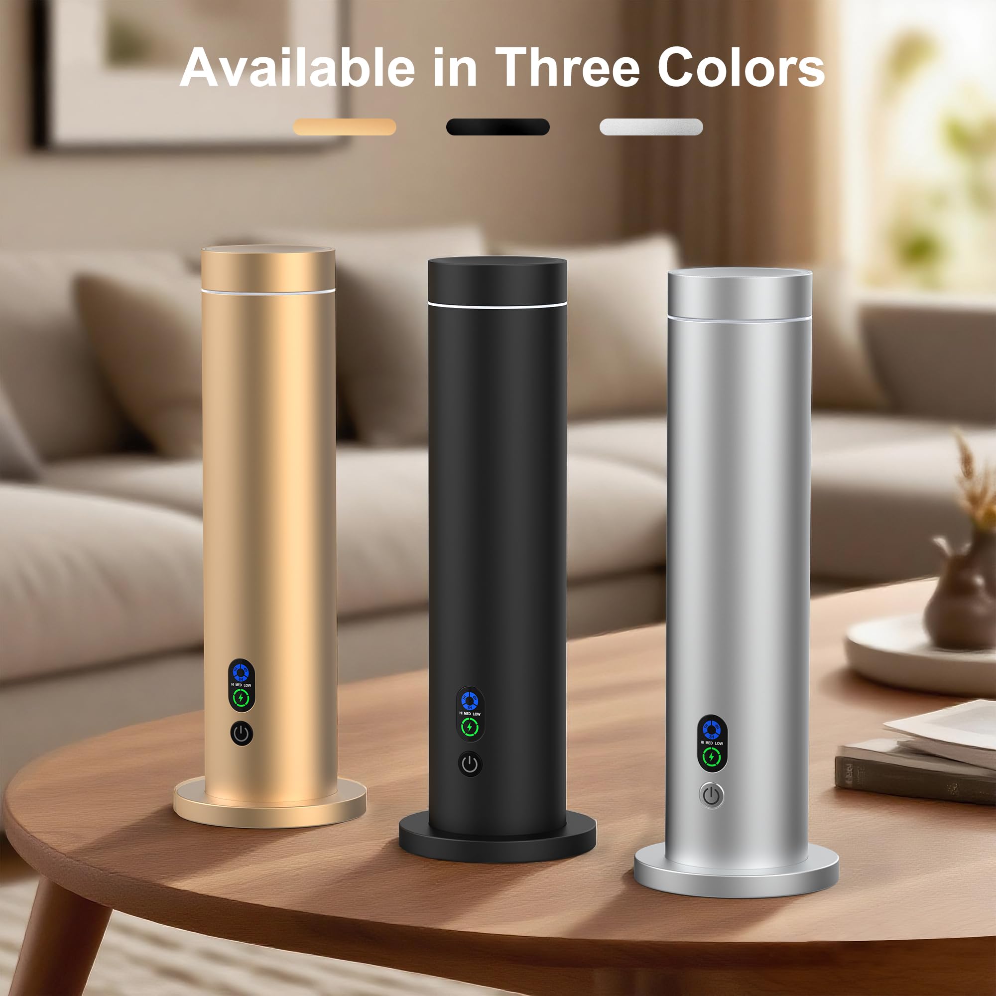 Maromalife Waterless Diffuser smart timers and memory for convenient control.
