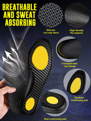 MARRDO carbon fiber insole six sizes ensures versatile shoe compatibility