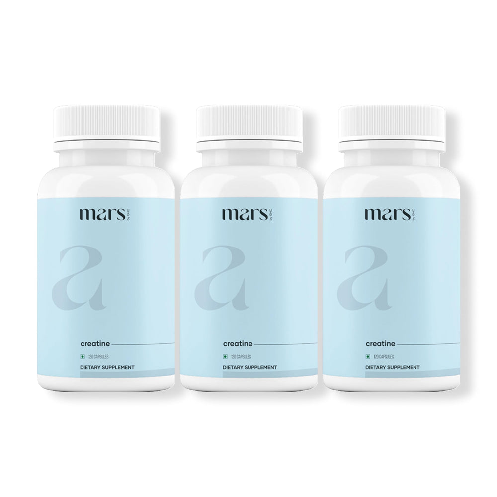 Mars by GHC Mars Micronized Creatine Caps pour boosts workout stamina and quick energy availability