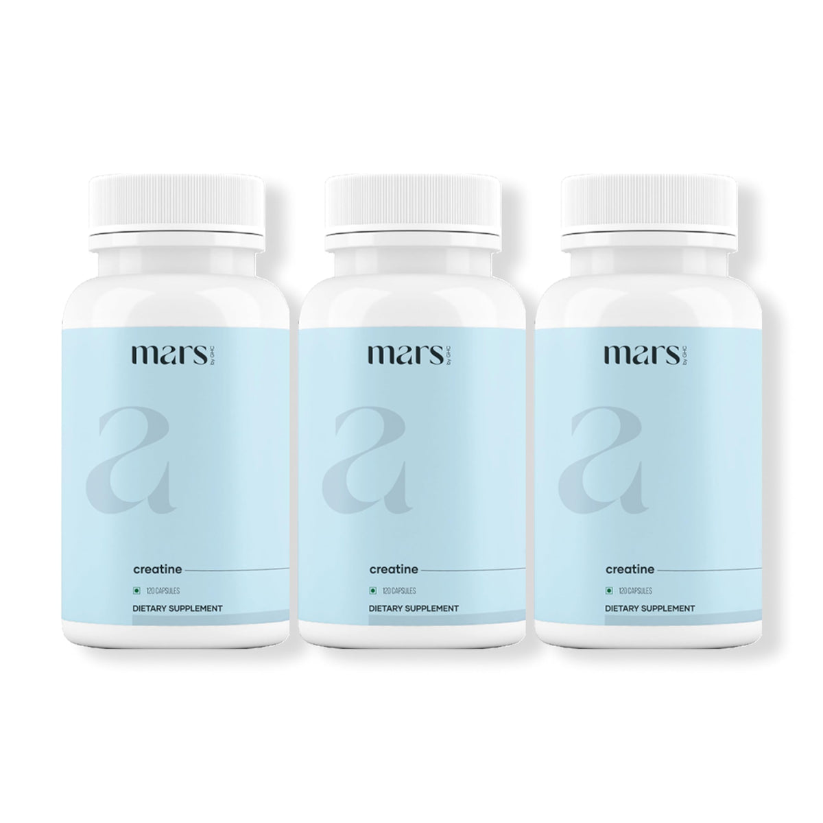 Mars by GHC Mars Micronized Creatine Caps pour boosts workout stamina and quick energy availability