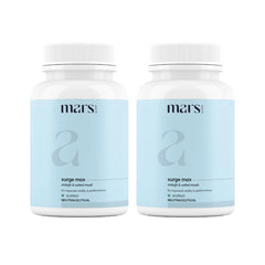 Mars by GHC Natural Surge Max capsules bottle for daily energy support