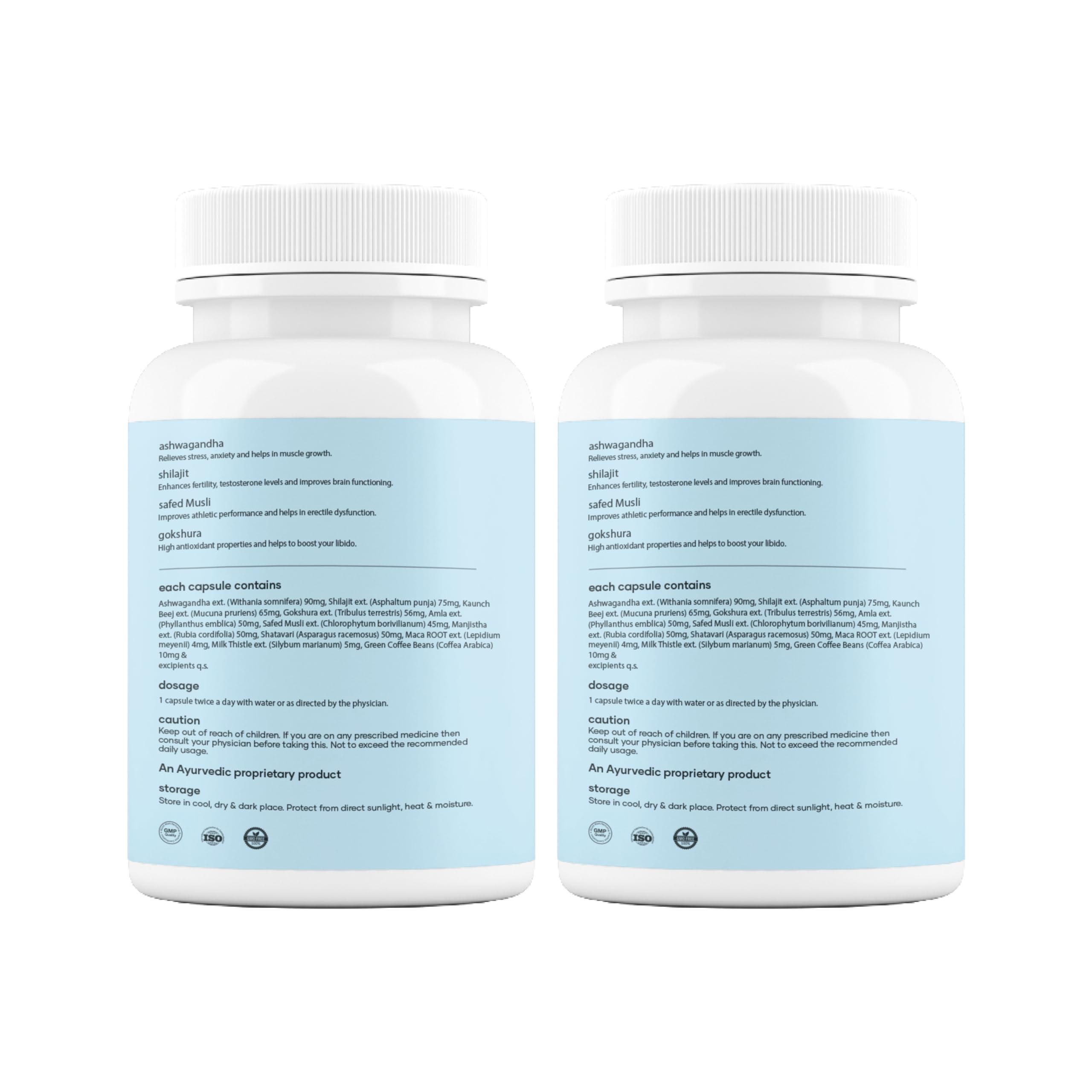 Retail display of Mars by GHC Natural Surge Max on shelf