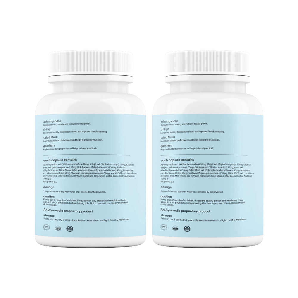 Retail display of Mars by GHC Natural Surge Max on shelf
