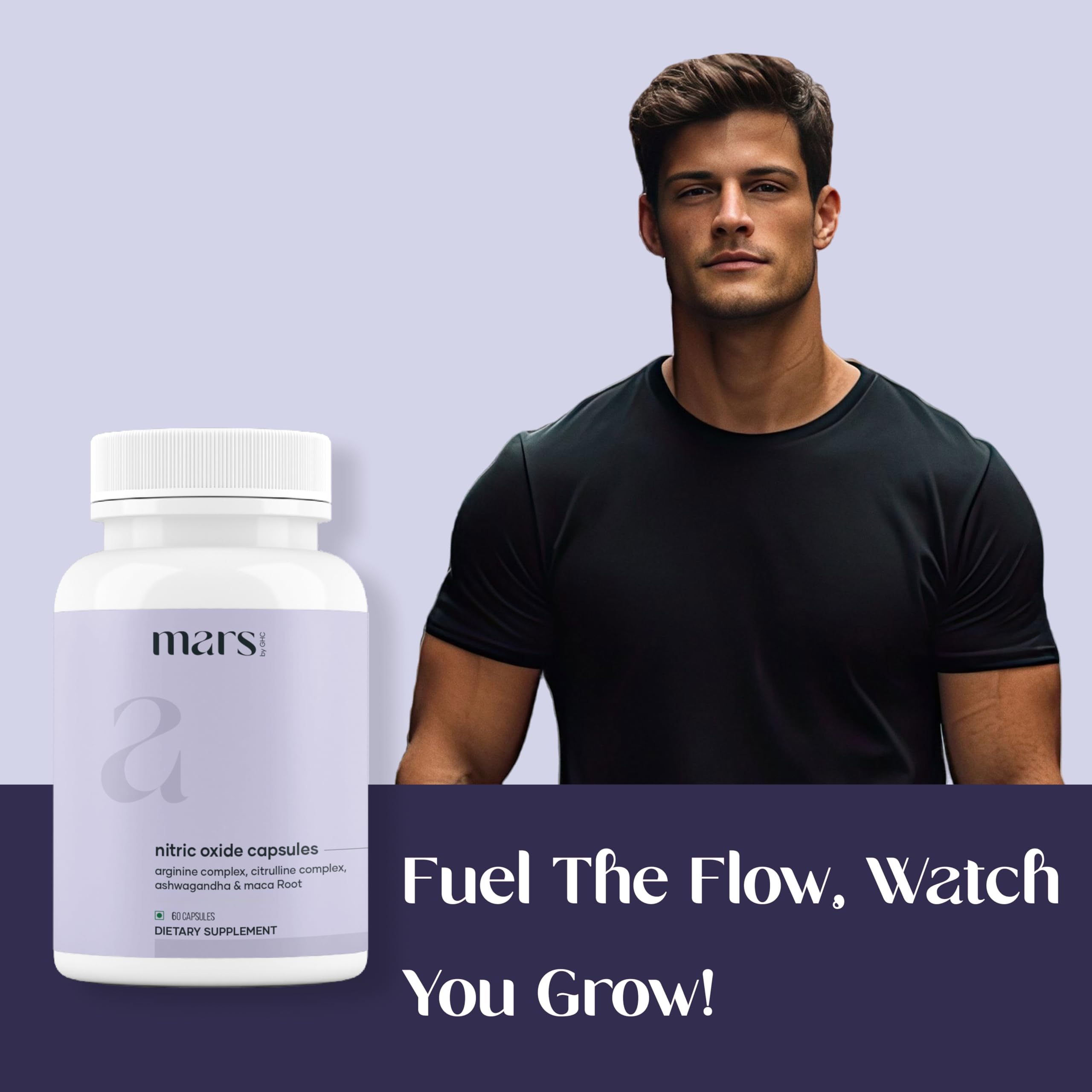 Mars by GHC nitric oxide capsules — activity support for longer workouts.