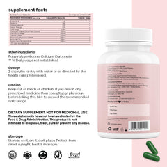 Mars by GHC Waist Trim label close-up highlighting triphala blend.