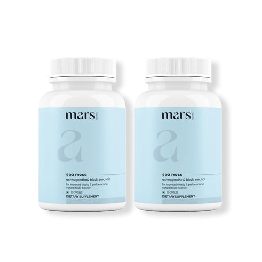 Mars by GHC Surge sea moss caps bottle front view for daily wellness