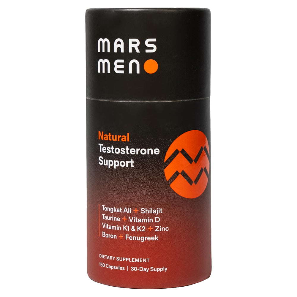 Mars Men Booster Tongkat Ali bottle for energy support