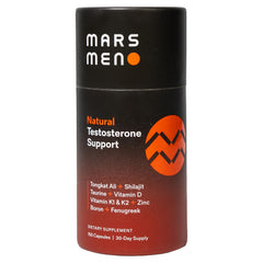 Mars Men Booster Tongkat Ali bottle for energy support