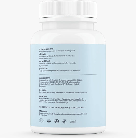 Mars Surgemax capsules closeup highlighting herbal formula for daily energy support.