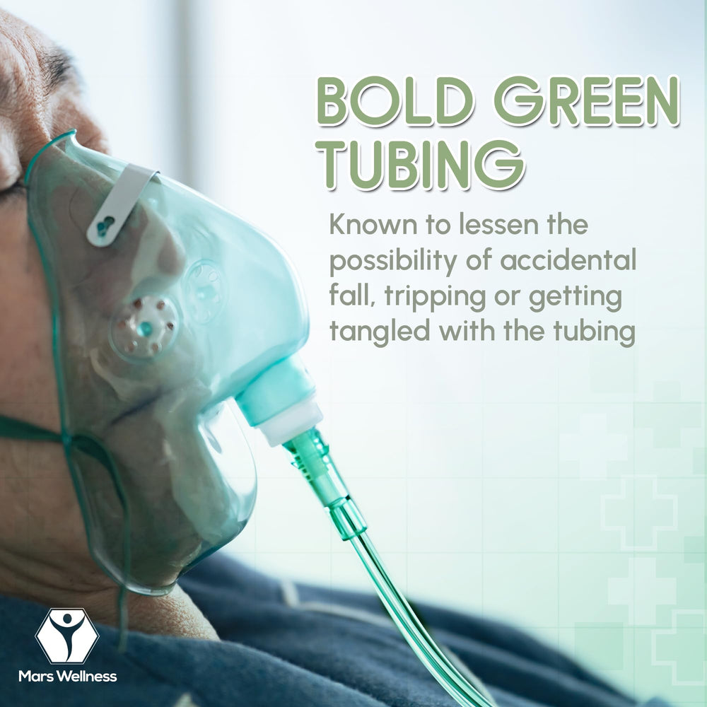 Mars Wellness six-channel inner lumen tubing provides uninterrupted oxygen delivery.