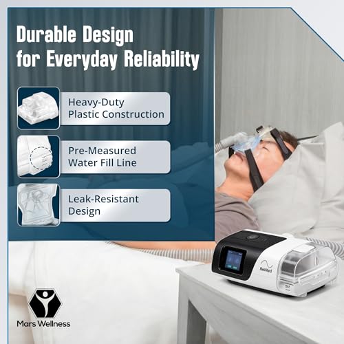 Durable Mars Wellness water chamber crafted from high quality plastics for long lasting use.